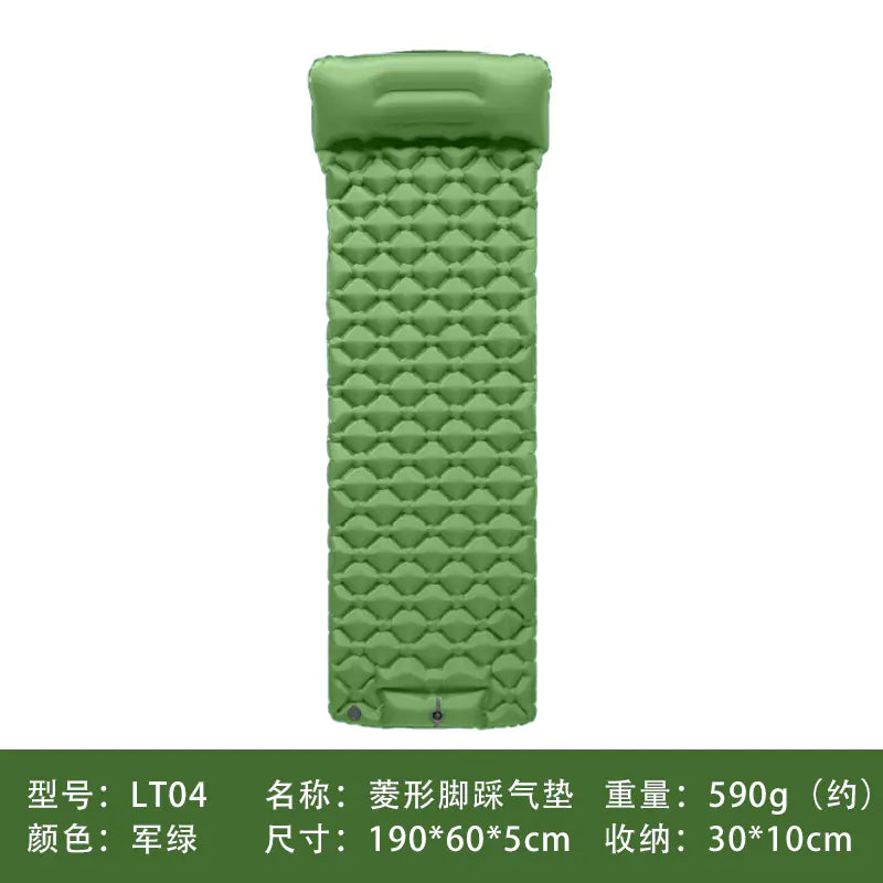 Lightweight Outdoor Camping Inflatable Sleeping Pad