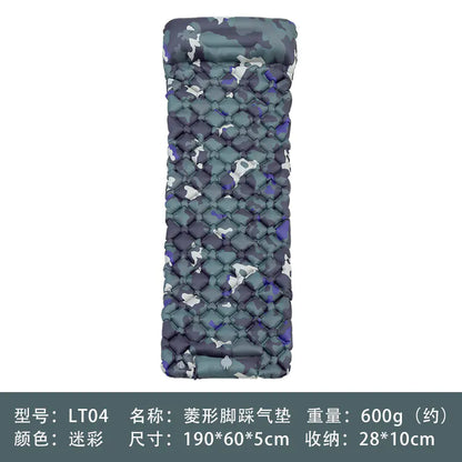 Lightweight Outdoor Camping Inflatable Sleeping Pad